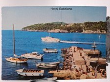 🟢 Vintage Cartoline san domino, isole tremiti, hotel gabbiano