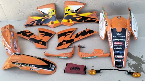Plastiche ricambi ktm exc - plastiche,