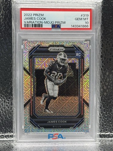 Panini 2022 prizm james cook - panini,