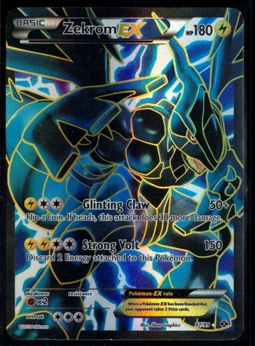 Pokemon zekrom 99 - pokemon, ex