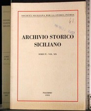ARCHIVIO STORICO SICILIANO
