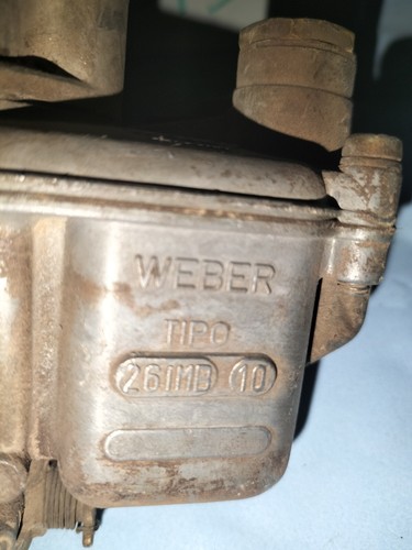 Fiat 500 carburatore weber - weber, 26