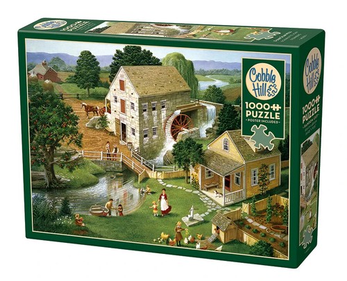 Puzzle four star mill - star,