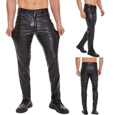 Pantalone uomo elegante pelle