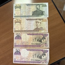 4 Monete 10-20-50 Pesos