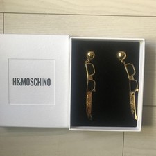 H&M Moschino Sunglasses Design Earrings New