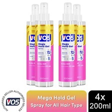 Vo5 mega hold gel spray - hold, 72hr