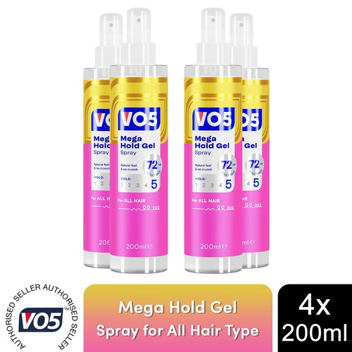 Vo5 mega hold gel - hold, spray