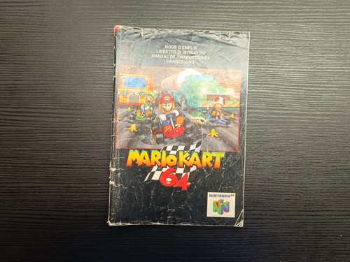 Notice seule mario kart - notice,