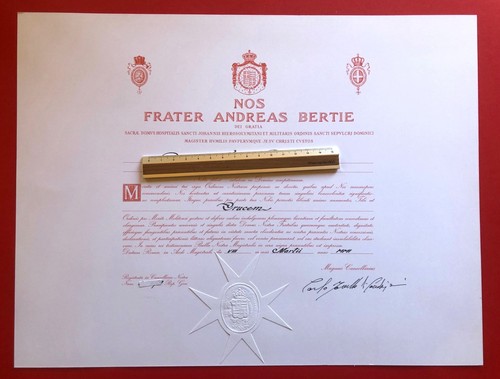 Diploma ordine merito - diploma,