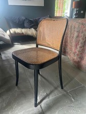 Quattro Drevounia Sedia Josep Hoffmann 811 Legno Curvato Paglia Di Vienna