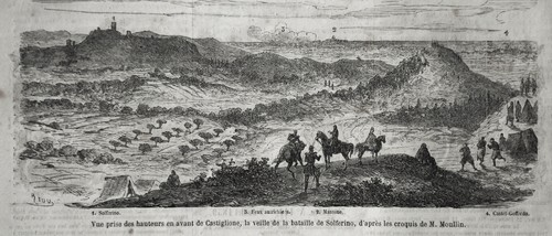 1859 veduta dalla alture - 1859.veduta, di