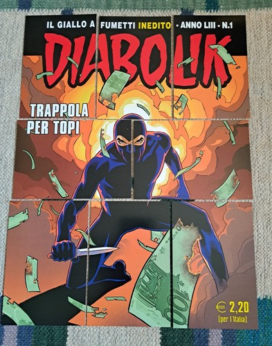 Diabolik set cartoline - diabolik,