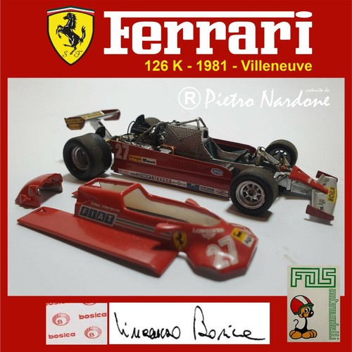 Bosica version ferrari 126 - ferrari, k