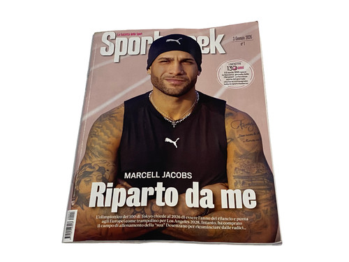 Sportweek marcell jacobs - , /