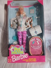 Vintage 1996 Vet Barbie Pet