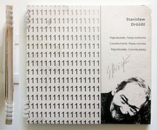 Stanislaw Drozdz Concetto-Forme. Poesia concreta Autografato 2003 Roma A.B.Oliva