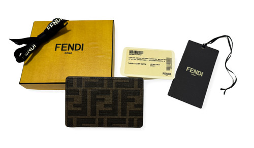 Porta carte fendi logo - porta,