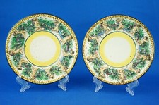 FACI Fabrica ceramica Carlo Guerrieri coppia piatti putti Civita Castellana Roma