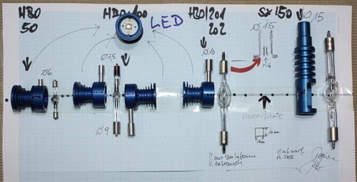 Sostituzione fluorescenza led - sostituzione,