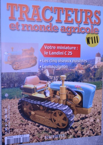 Fascicule tracteurs monde - tracteurs, et