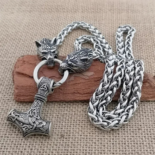 Men norse viking thor - viking, hammer