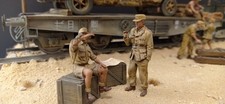 Diorama dak afrika korps - dak,