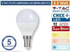 KIT 5 LAMPADINE V-TAC VT-270