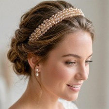 Tiara da sposa oro chiaro
