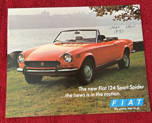 Brochure vendita fiat 124 - brochure,