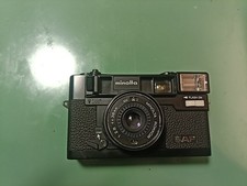 Minolta Hi Matic AF, external good but I think is broken. I didn't tested