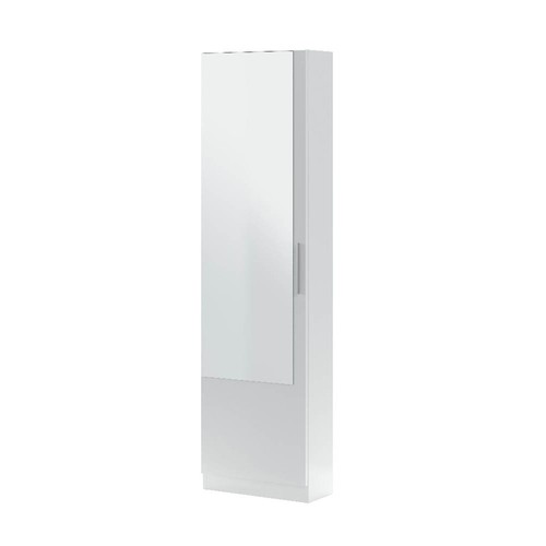 Scarpiera anta con specchio - 1,