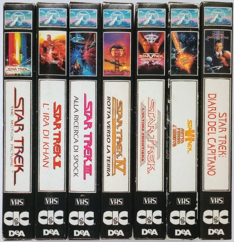 Vhs star trek - vhs, lotto