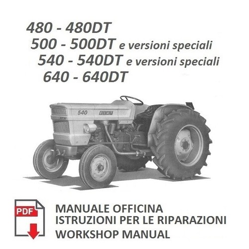 Trattore fiat 480 500 540 - trattore,