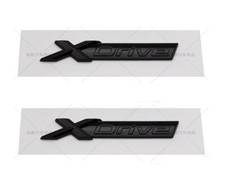 2pcs Gloss Black X-Drive Rear