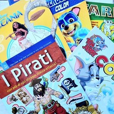 5 Album - Colorare - Attività