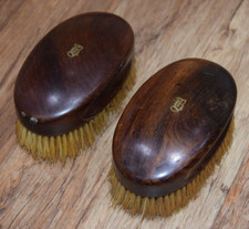 2 x Vintage Hard Bristle Brush