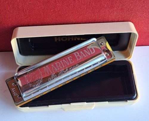 Vintage armonica marine band - armonica,