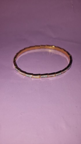 Bracciale rigido donna dorato - bracciale,