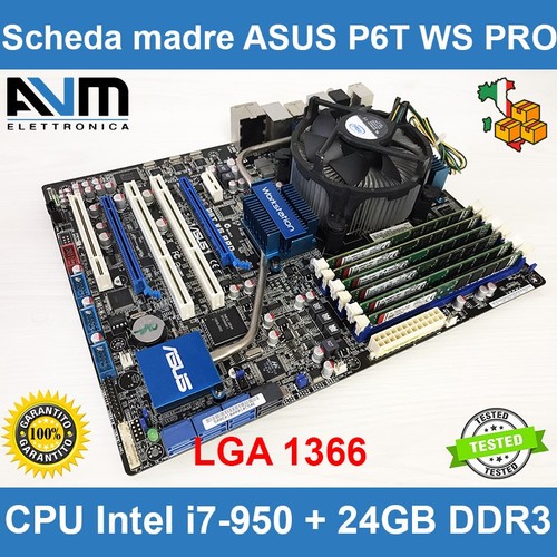 Scheda madre lga 1366 asus - scheda,