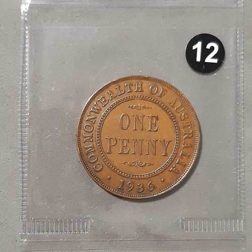 Australia one penny giorgio - "one,