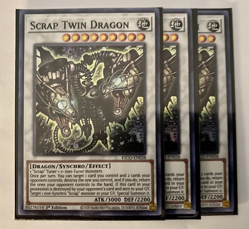 Yugioh rottami drago - 3x,
