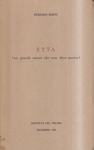 Stefano roffi etta un - etta, (un