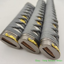 Menuki fuchi fiore manico - menuki,