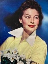 Ava Gardner, pinup vintage a pagina intera, aa