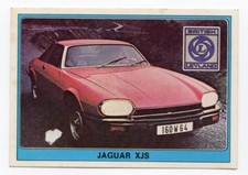 figurina SUPER AUTO PANINI REC. NUMERO 68 JAGUAR XJS