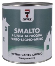 SMALTO VETRIFICANTE TRASPARENTE LUCIDO LT.0,750 VERNICE PITTURA
