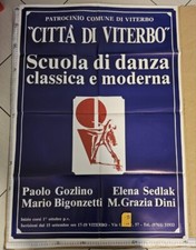 Manifesto Viterbo Scuola Di Danza Classica E Moderna 1987