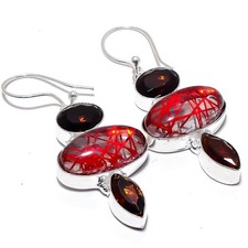 Quarzo rutilato rosso, pietra