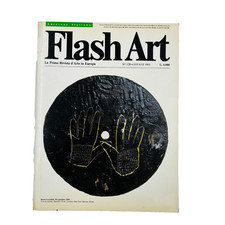 Flash Art Italia Edizione Italiana n 128 estate 1985 Necrofilia Bruno Ceccobelli